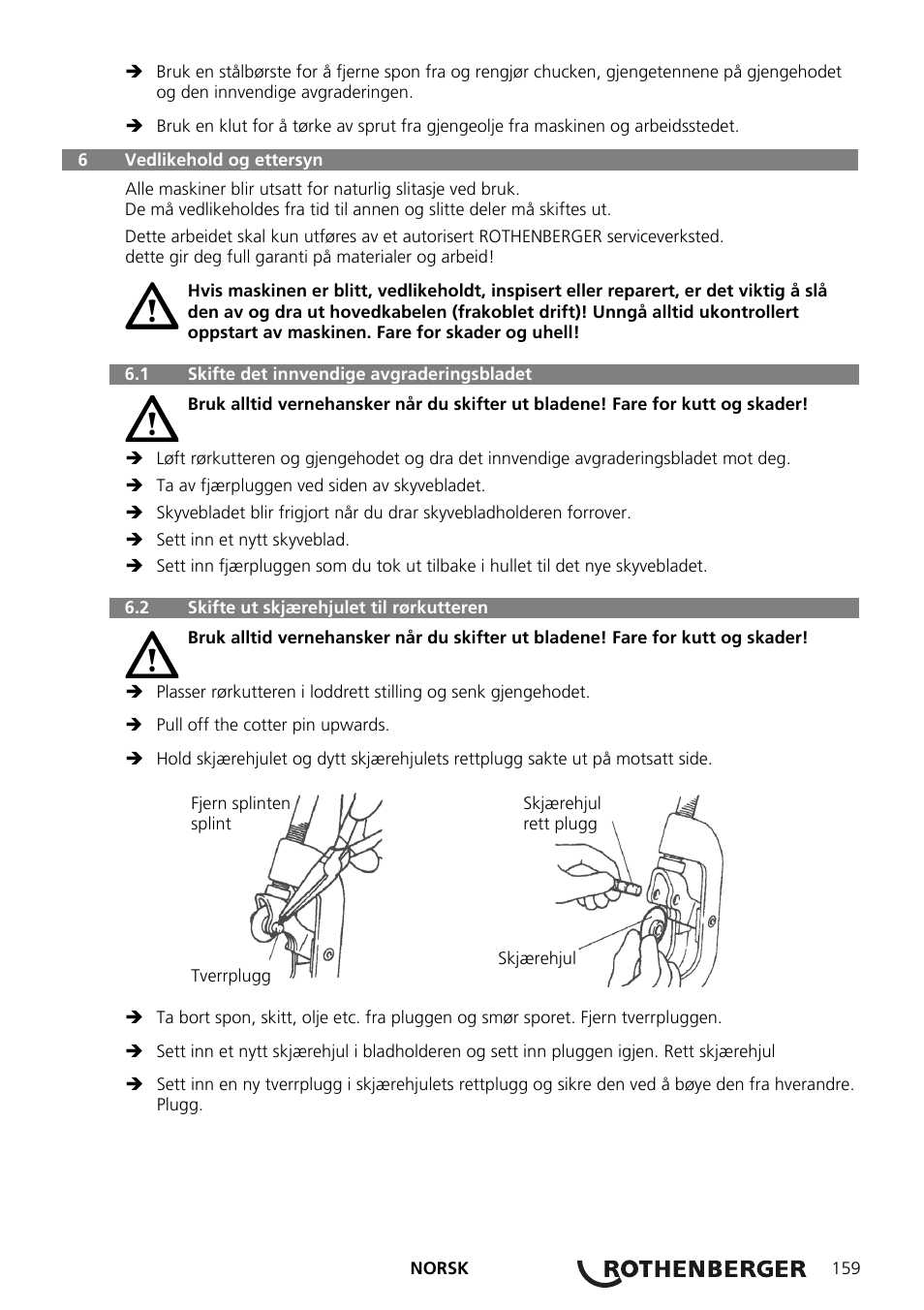 ROTHENBERGER SUPERTRONIC 2 SE/3 SE/4 SE User Manual | Page 163 / 284