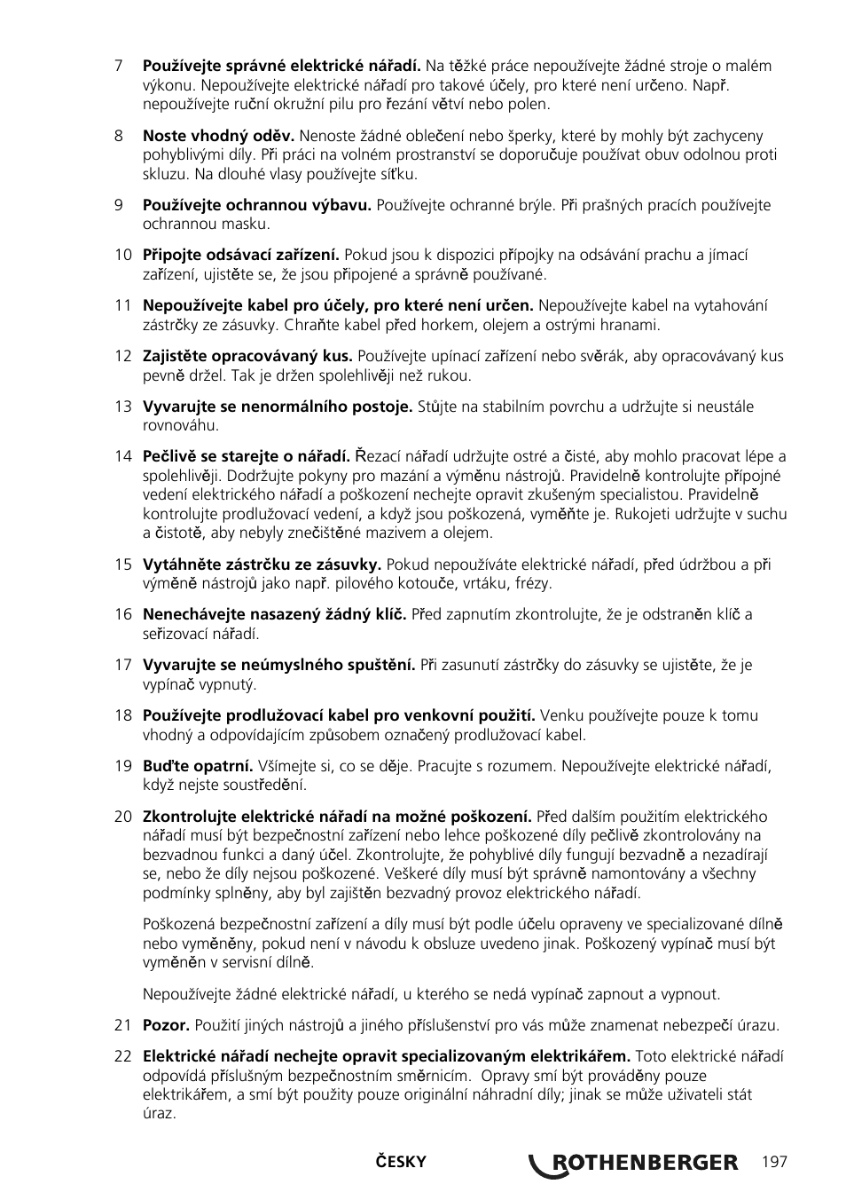 ROTHENBERGER SUPERTRONIC 2 SE/3 SE/4 SE User Manual | Page 201 / 284