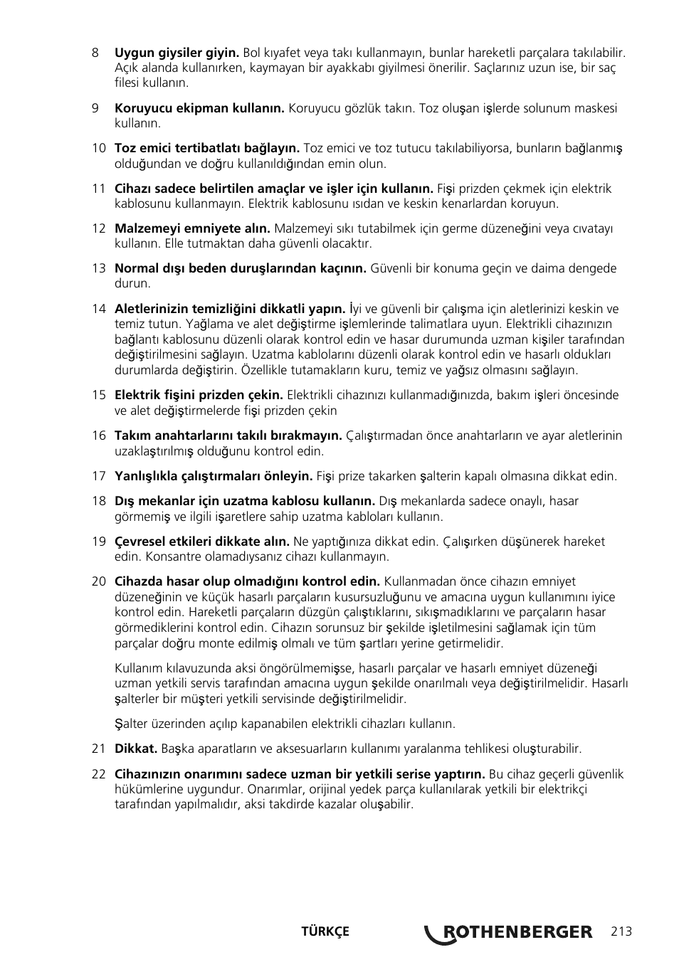 ROTHENBERGER SUPERTRONIC 2 SE/3 SE/4 SE User Manual | Page 217 / 284