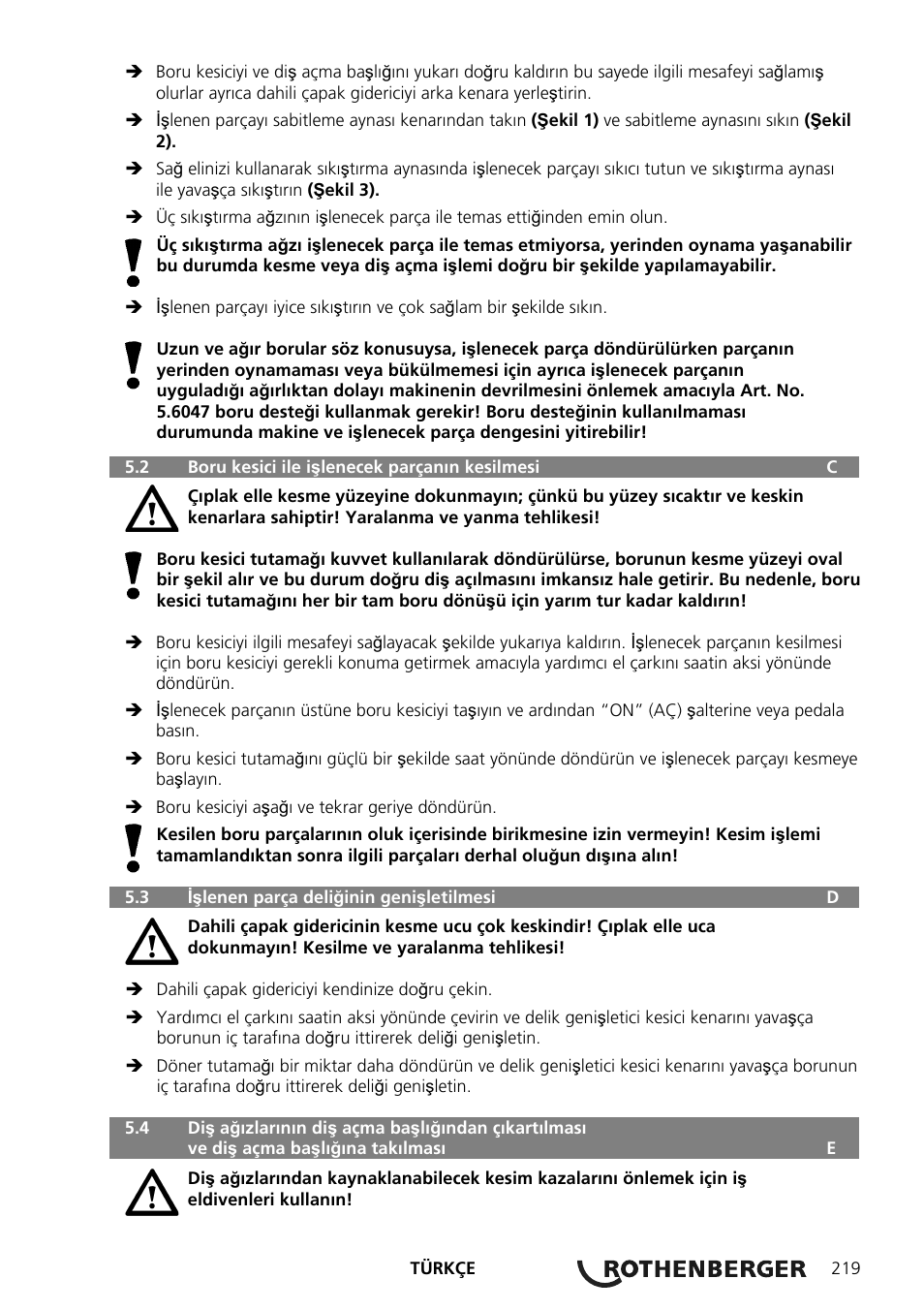 ROTHENBERGER SUPERTRONIC 2 SE/3 SE/4 SE User Manual | Page 223 / 284