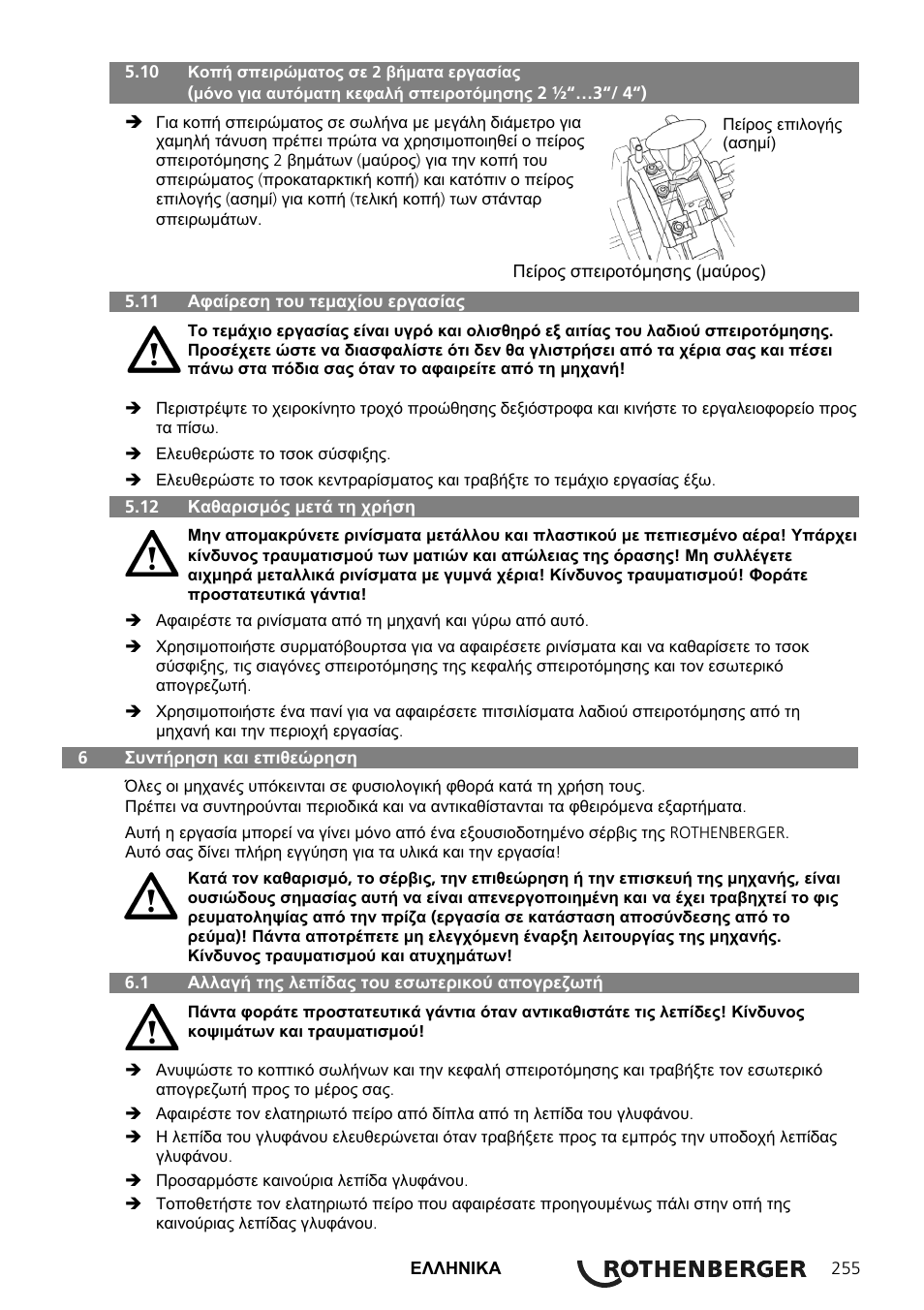 ROTHENBERGER SUPERTRONIC 2 SE/3 SE/4 SE User Manual | Page 259 / 284