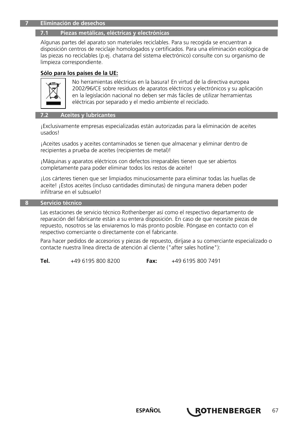 ROTHENBERGER SUPERTRONIC 2 SE/3 SE/4 SE User Manual | Page 71 / 284