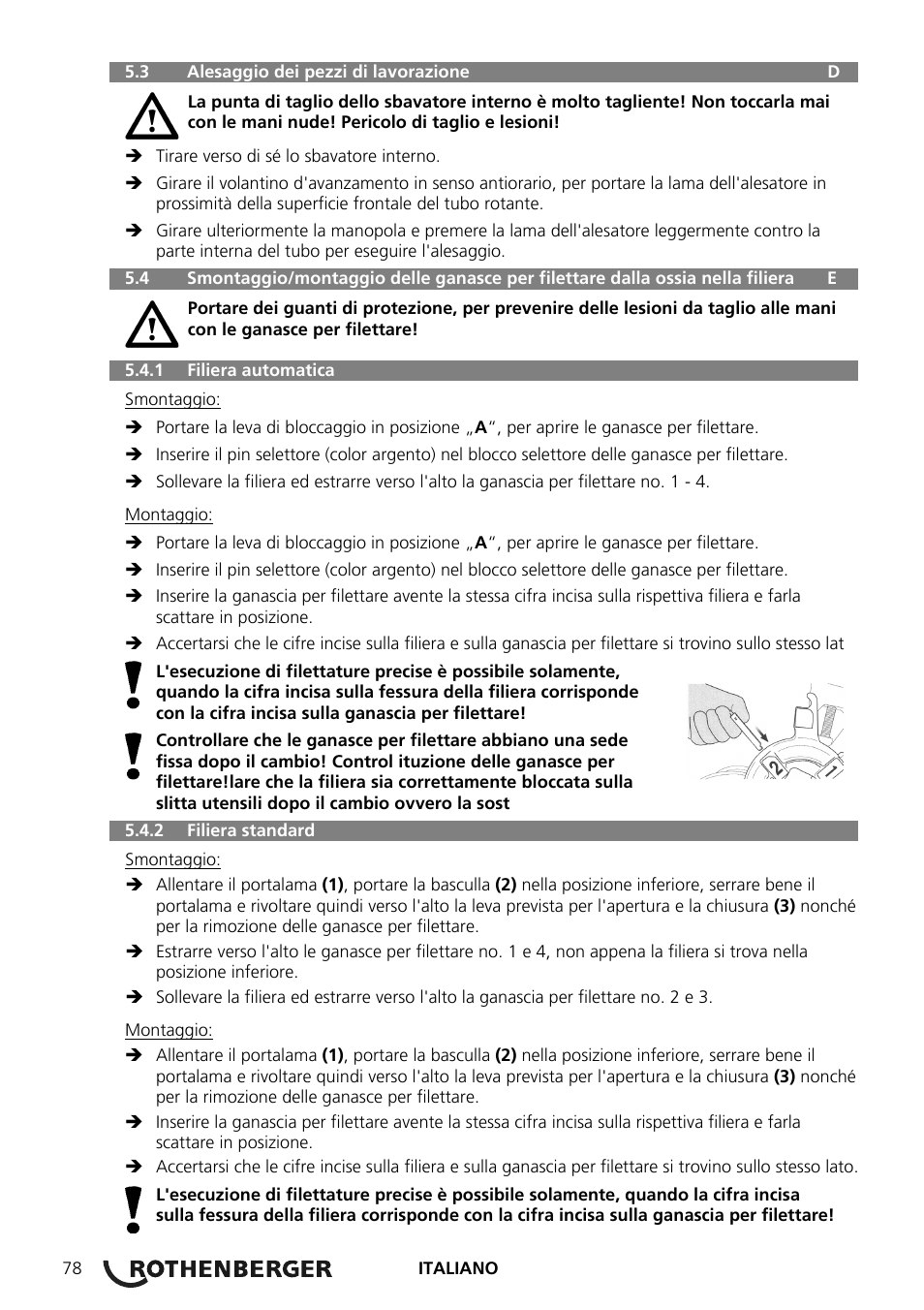 ROTHENBERGER SUPERTRONIC 2 SE/3 SE/4 SE User Manual | Page 82 / 284