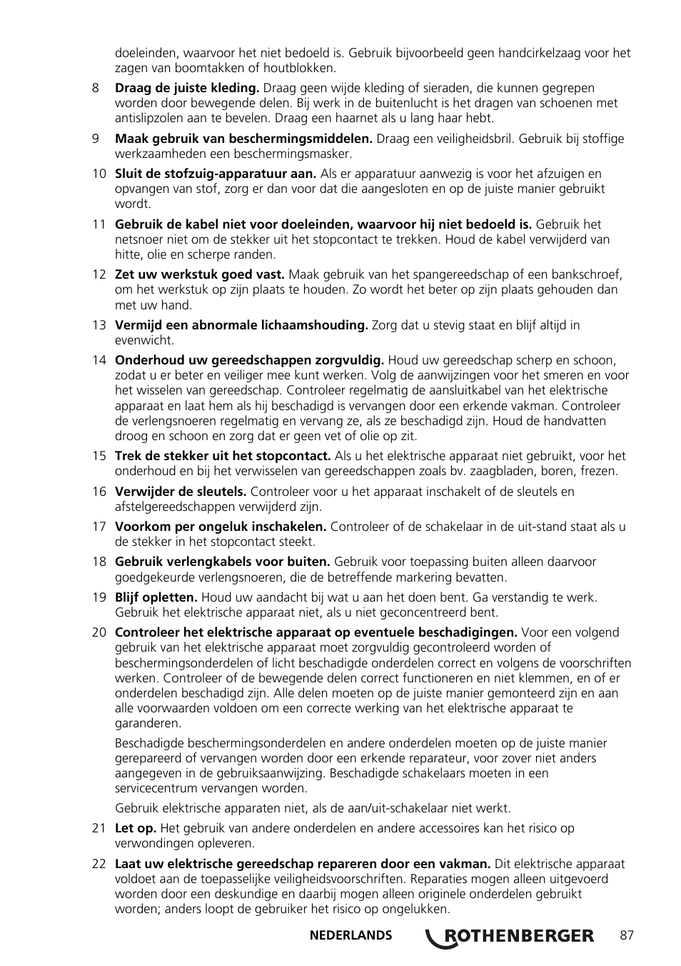 ROTHENBERGER SUPERTRONIC 2 SE/3 SE/4 SE User Manual | Page 91 / 284