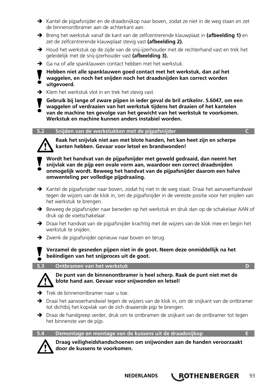 ROTHENBERGER SUPERTRONIC 2 SE/3 SE/4 SE User Manual | Page 97 / 284