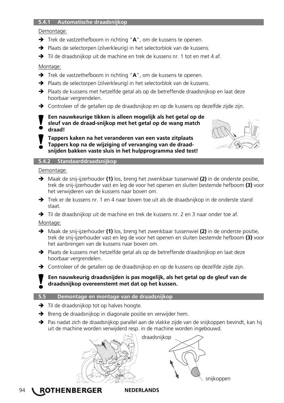 ROTHENBERGER SUPERTRONIC 2 SE/3 SE/4 SE User Manual | Page 98 / 284