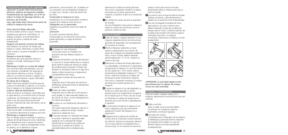 ROTHENBERGER SUPERTRONIC 2000 User Manual | Page 10 / 20