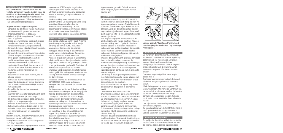 ROTHENBERGER SUPERTRONIC 2000 User Manual | Page 16 / 20