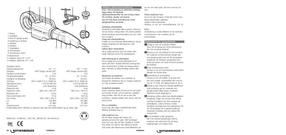 ROTHENBERGER SUPERTRONIC 2000 User Manual | Page 19 / 20