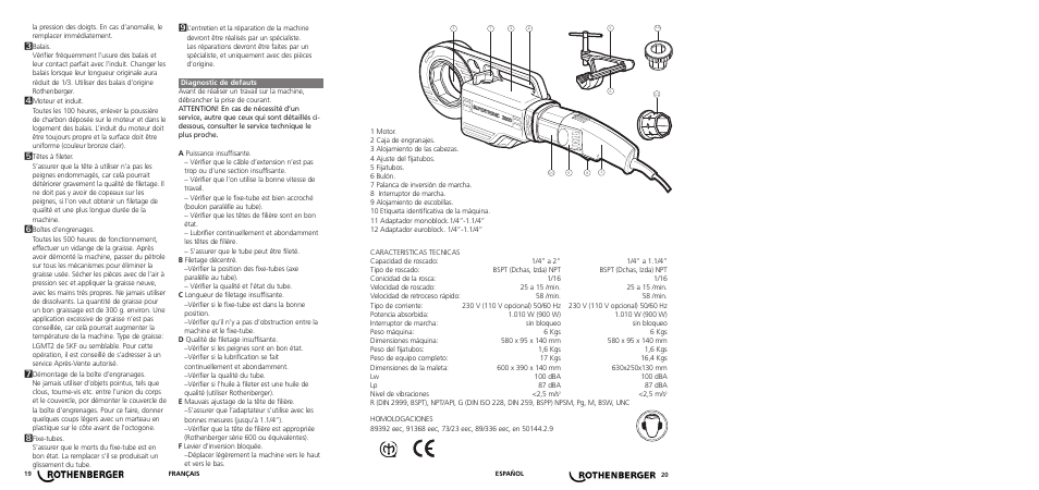 ROTHENBERGER SUPERTRONIC 2000 User Manual | Page 9 / 20