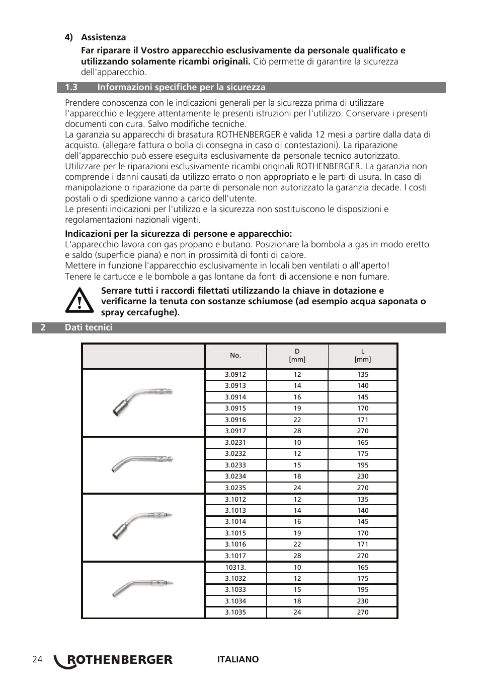 ROTHENBERGER TURBOPROP User Manual | Page 28 / 96