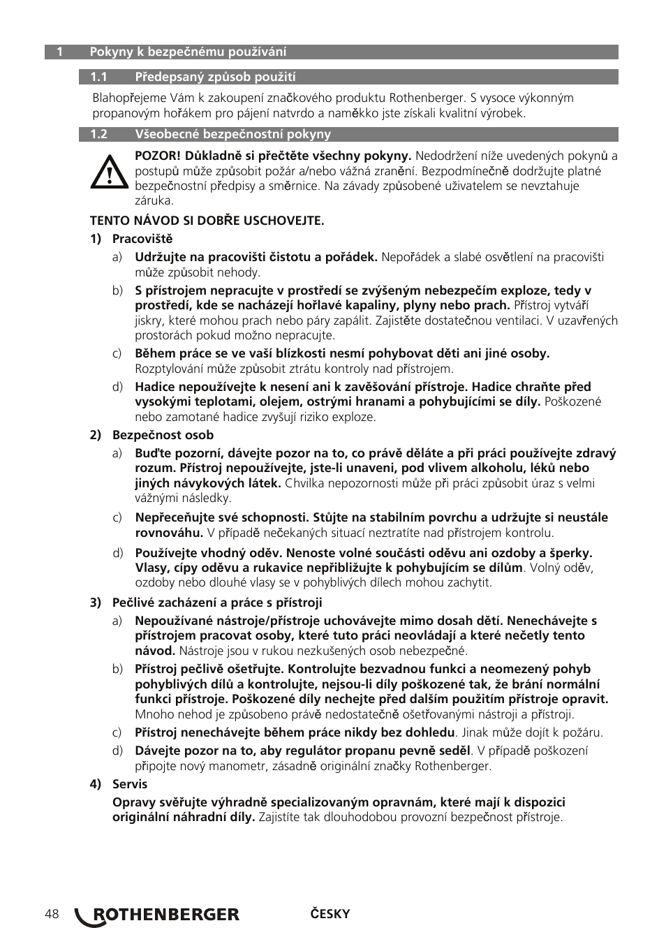 ROTHENBERGER TURBOPROP User Manual | Page 52 / 96