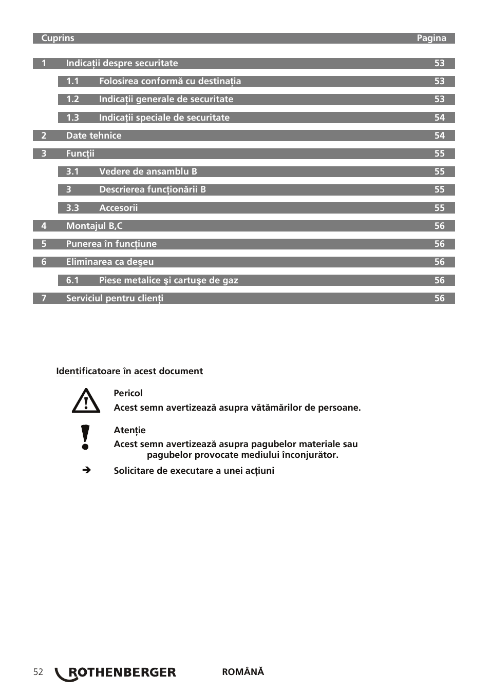 ROTHENBERGER TURBOPROP User Manual | Page 56 / 96