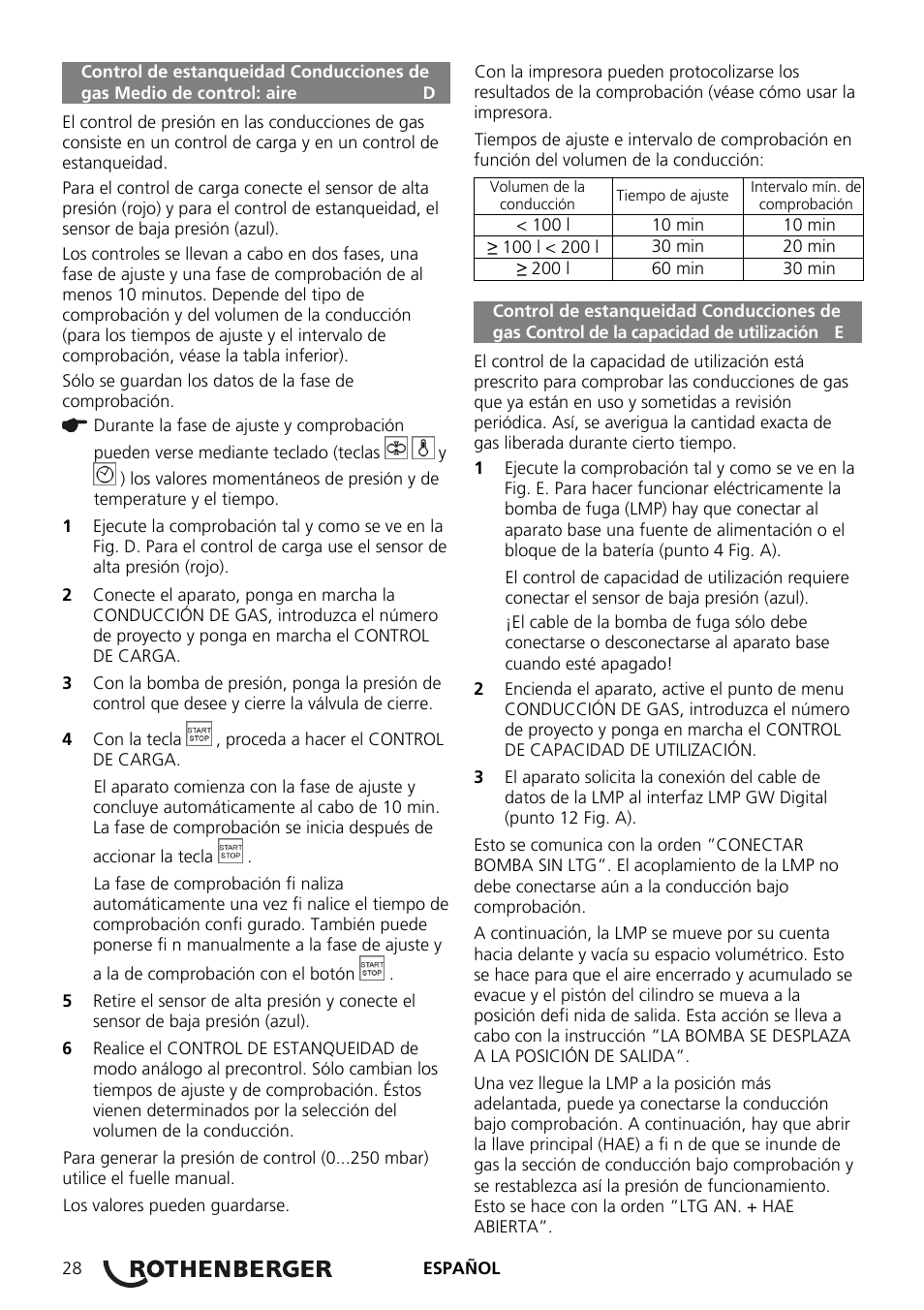 ROTHENBERGER ROTEST GW Digital V2.3 USB User Manual | Page 28 / 44