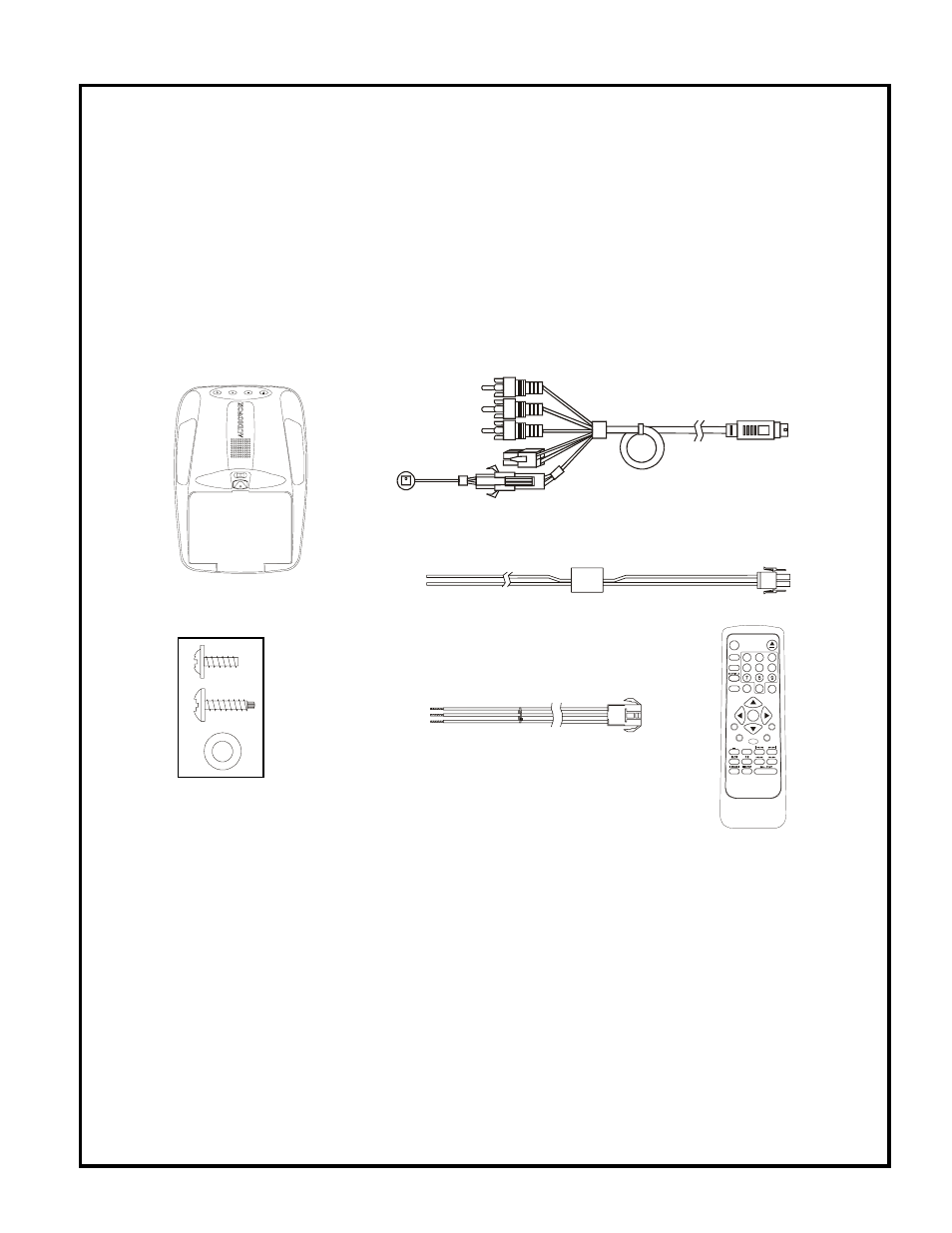 Tools required, Materials included in this package | Audiovox PROV 710 P User Manual | Page 3 / 12