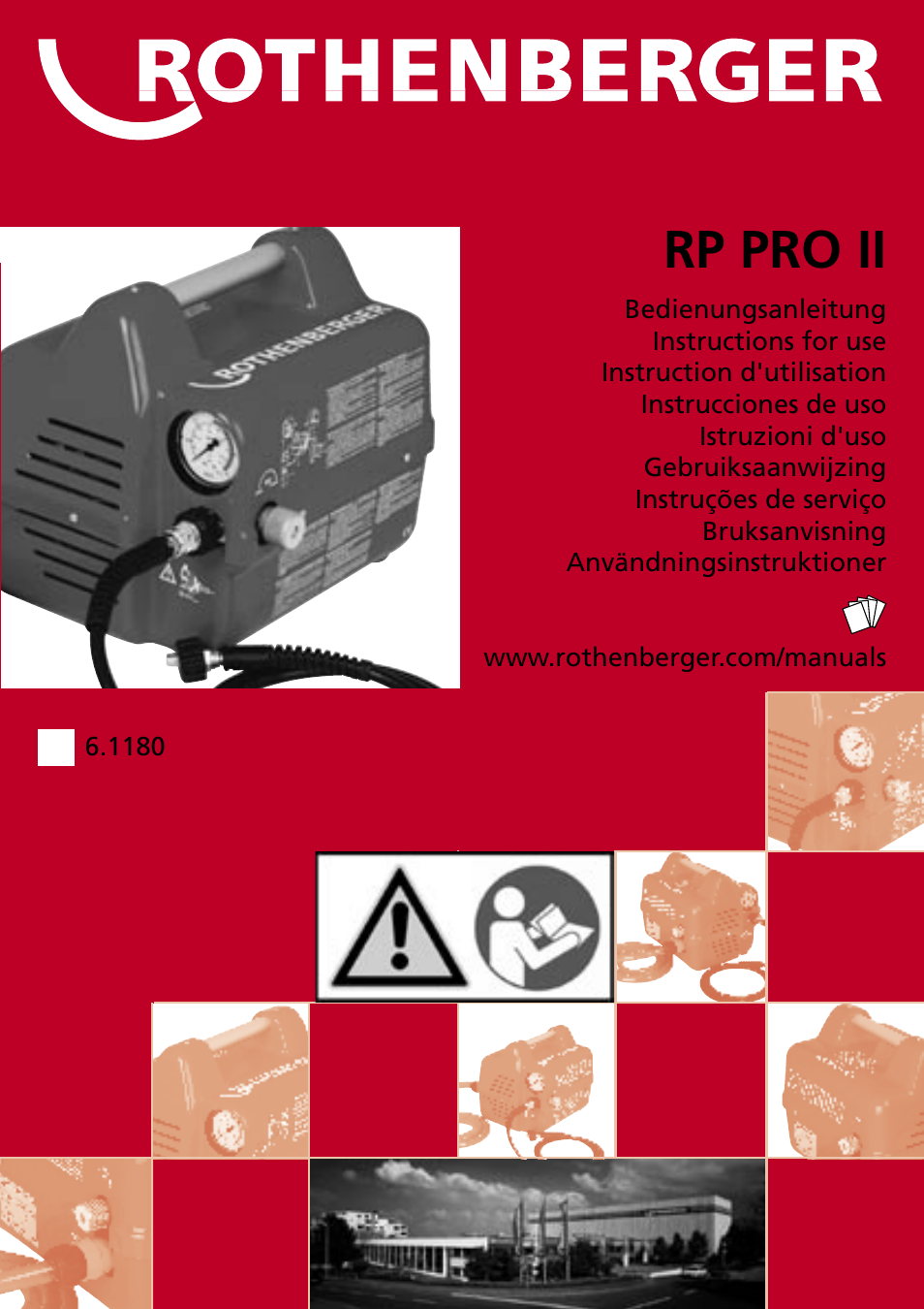 Rp pro ii | ROTHENBERGER RP Pro II User Manual | Page 2 / 36