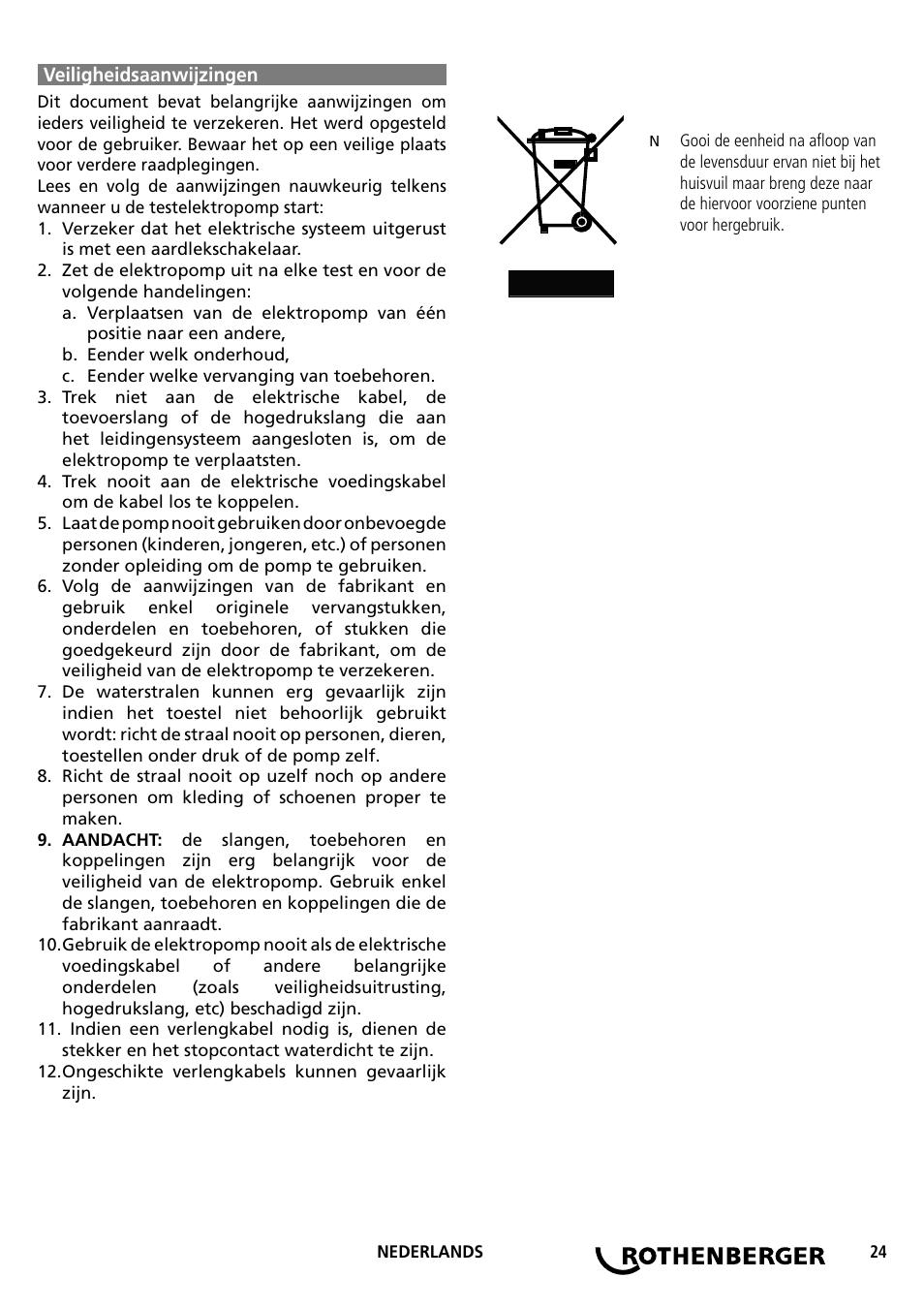 ROTHENBERGER RP PRO III User Manual | Page 24 / 36