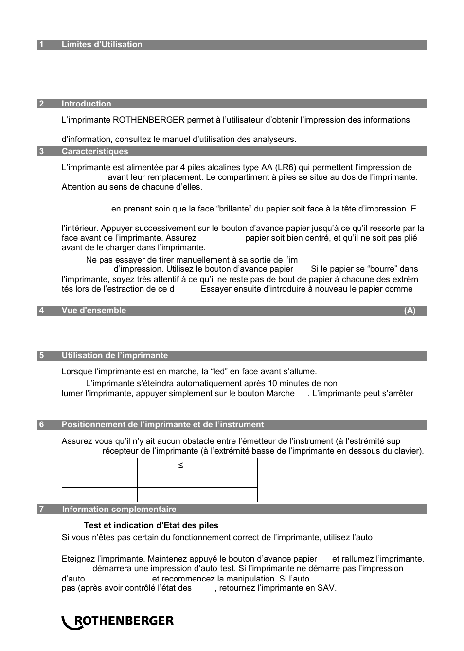 ROTHENBERGER Thermodrucker User Manual | Page 12 / 24