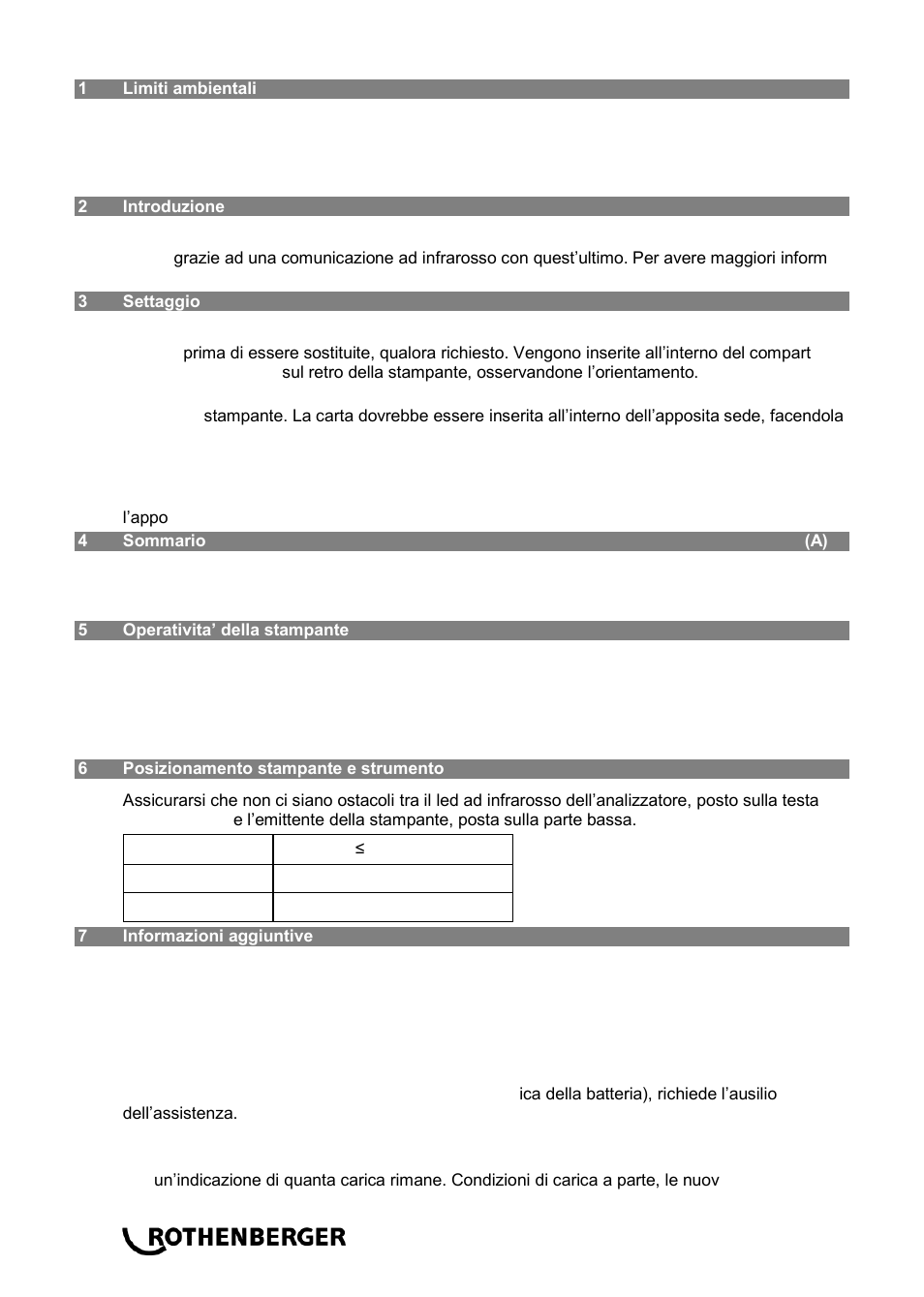 ROTHENBERGER Thermodrucker User Manual | Page 20 / 24