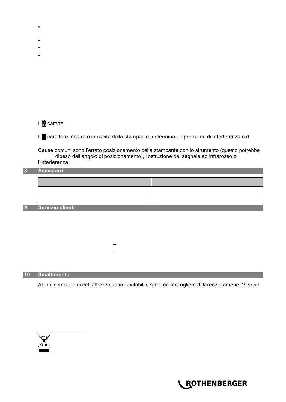 ROTHENBERGER Thermodrucker User Manual | Page 21 / 24