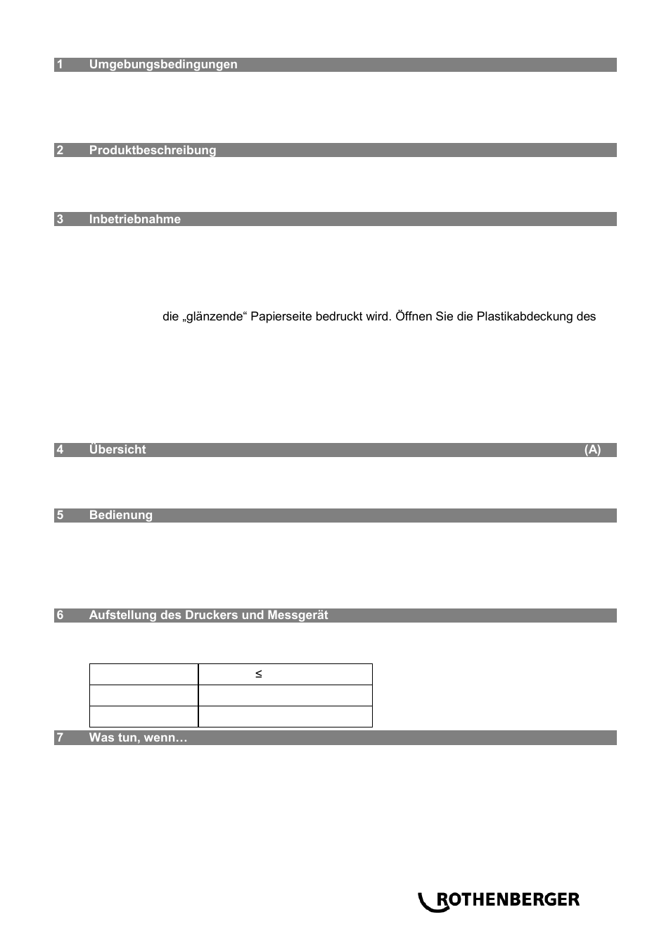 ROTHENBERGER Thermodrucker User Manual | Page 5 / 24
