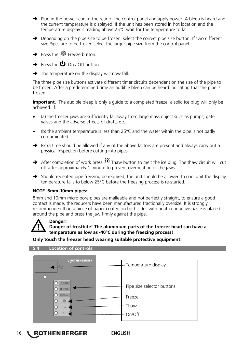ROTHENBERGER ROFROST ECO User Manual | Page 18 / 104