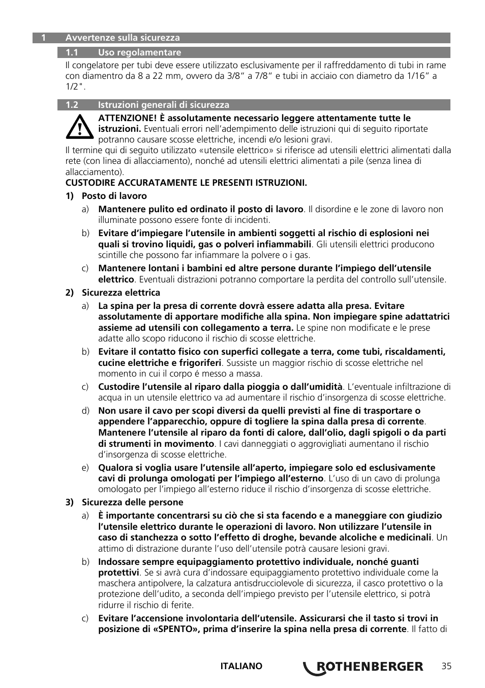 ROTHENBERGER ROFROST ECO User Manual | Page 37 / 104