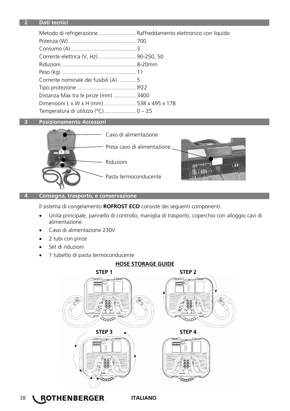 ROTHENBERGER ROFROST ECO User Manual | Page 40 / 104