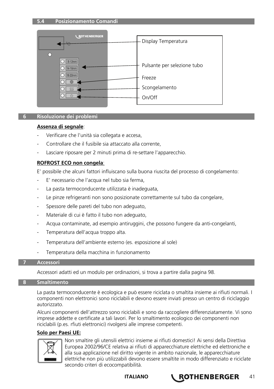 ROTHENBERGER ROFROST ECO User Manual | Page 43 / 104