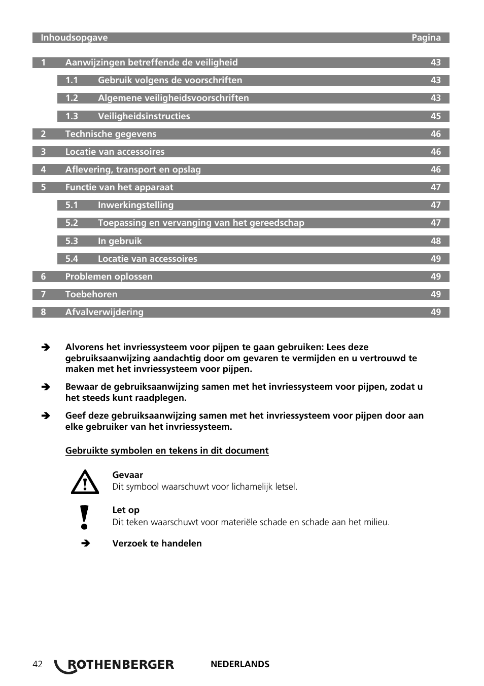 ROTHENBERGER ROFROST ECO User Manual | Page 44 / 104