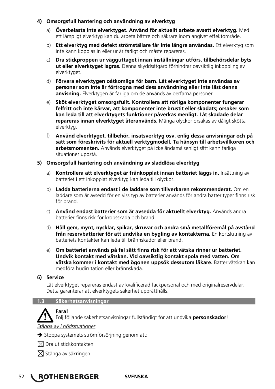 ROTHENBERGER ROFROST ECO User Manual | Page 54 / 104
