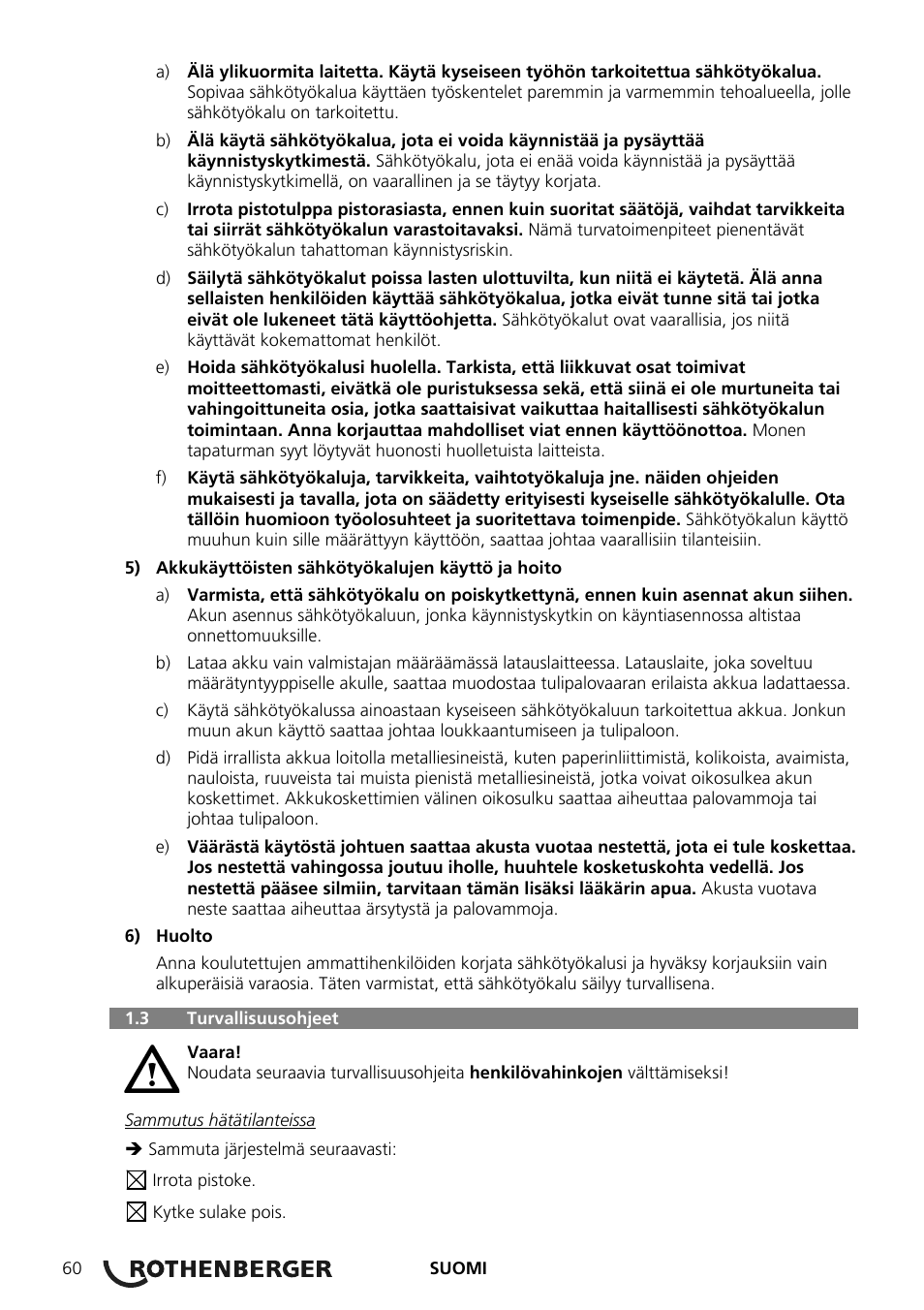 ROTHENBERGER ROFROST ECO User Manual | Page 62 / 104
