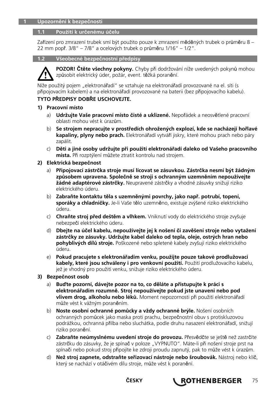 ROTHENBERGER ROFROST ECO User Manual | Page 77 / 104