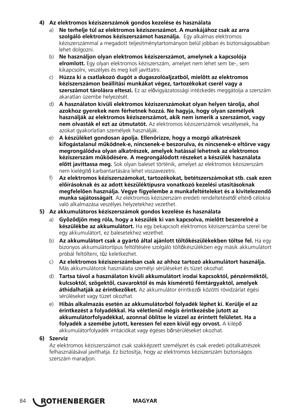 ROTHENBERGER ROFROST ECO User Manual | Page 86 / 104