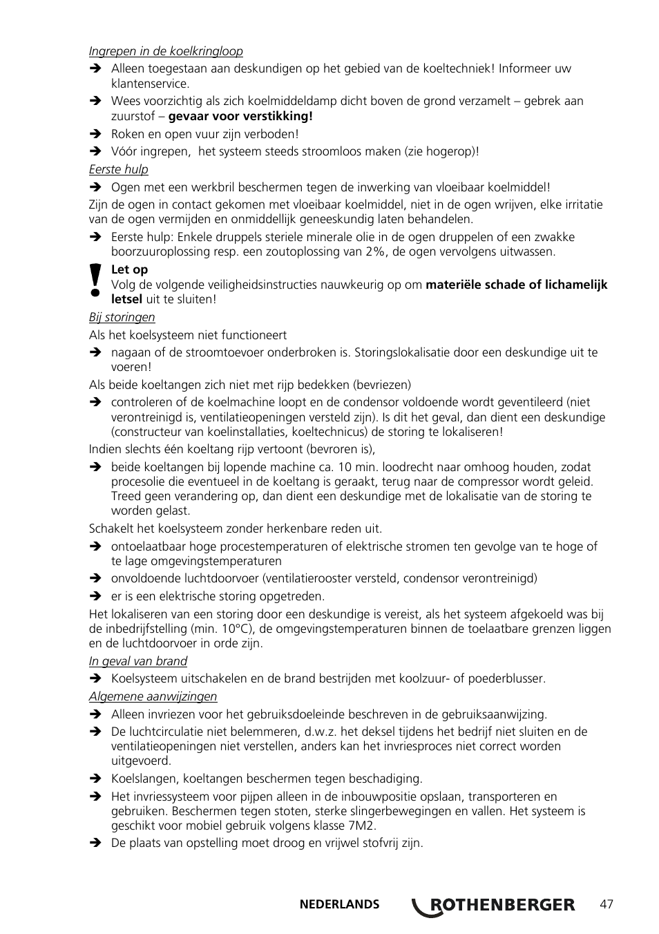 ROTHENBERGER ROFROST TURBO 1.1/4 und 2 User Manual | Page 51 / 108