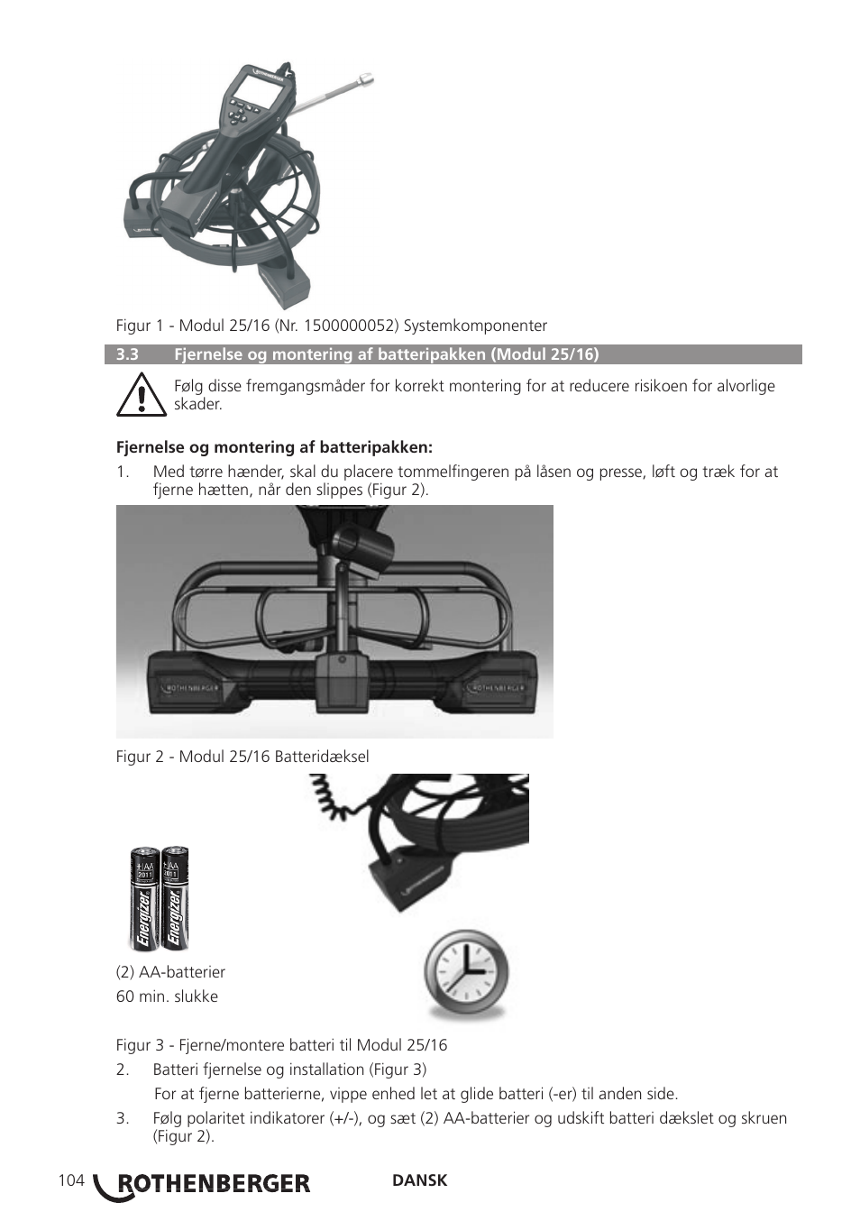 ROTHENBERGER Modul Pipe 25/16 User Manual | Page 106 / 256
