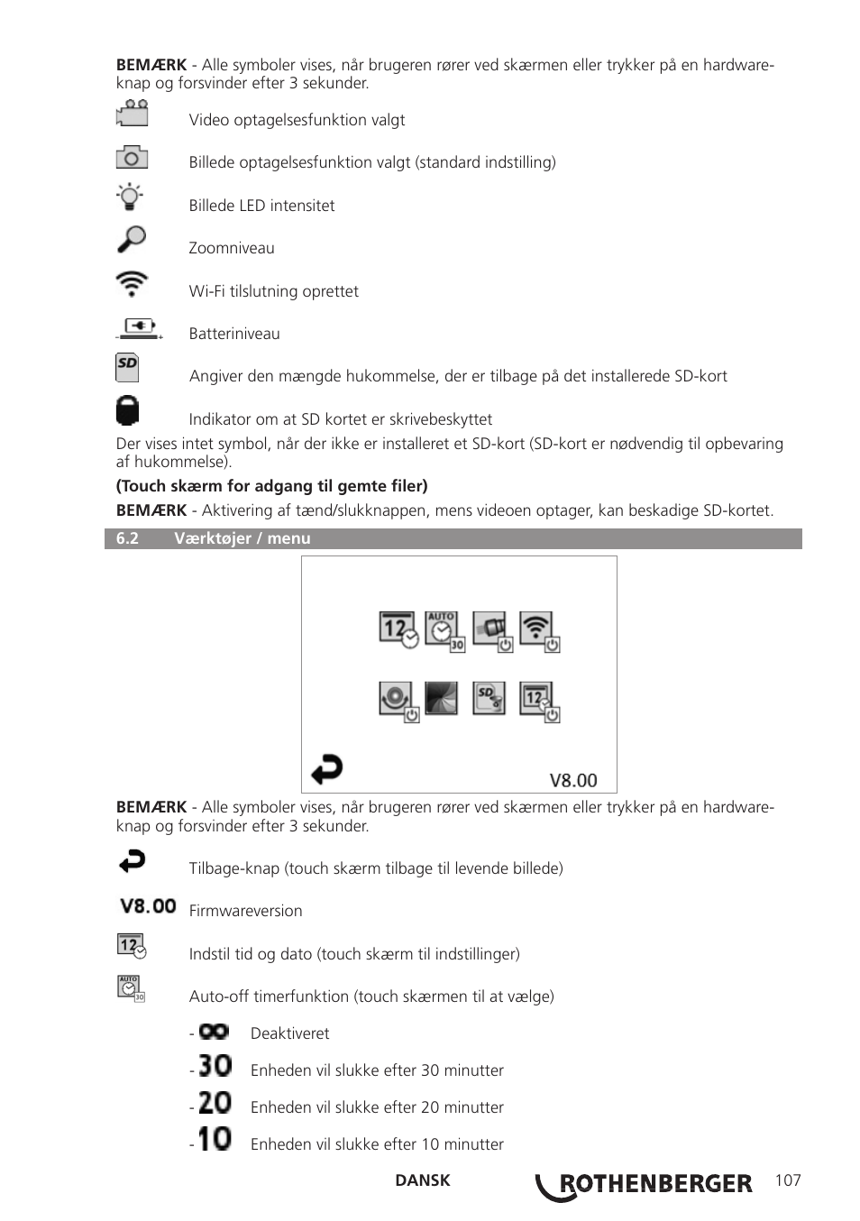 ROTHENBERGER Modul Pipe 25/16 User Manual | Page 109 / 256