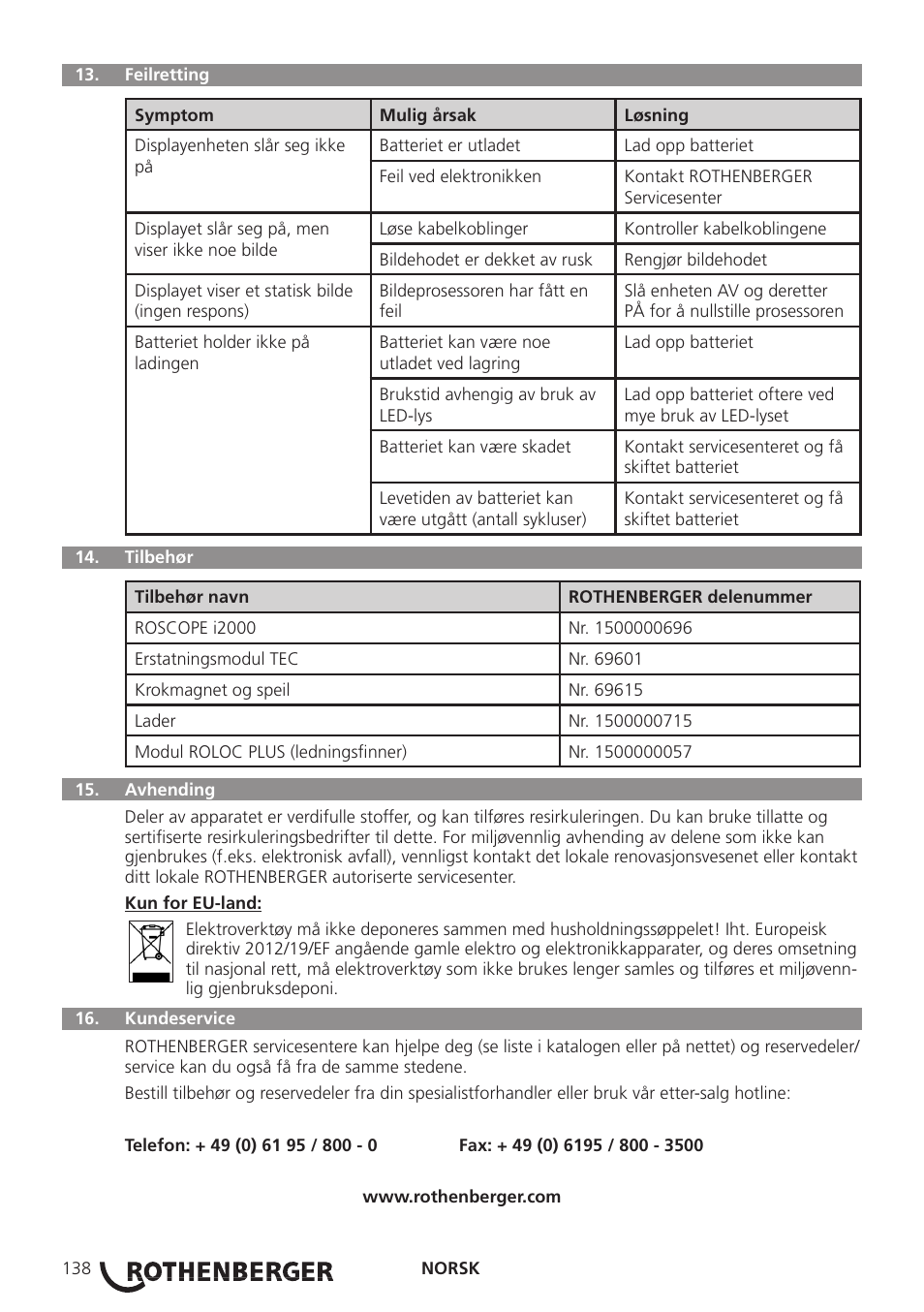 ROTHENBERGER Modul Pipe 25/16 User Manual | Page 140 / 256
