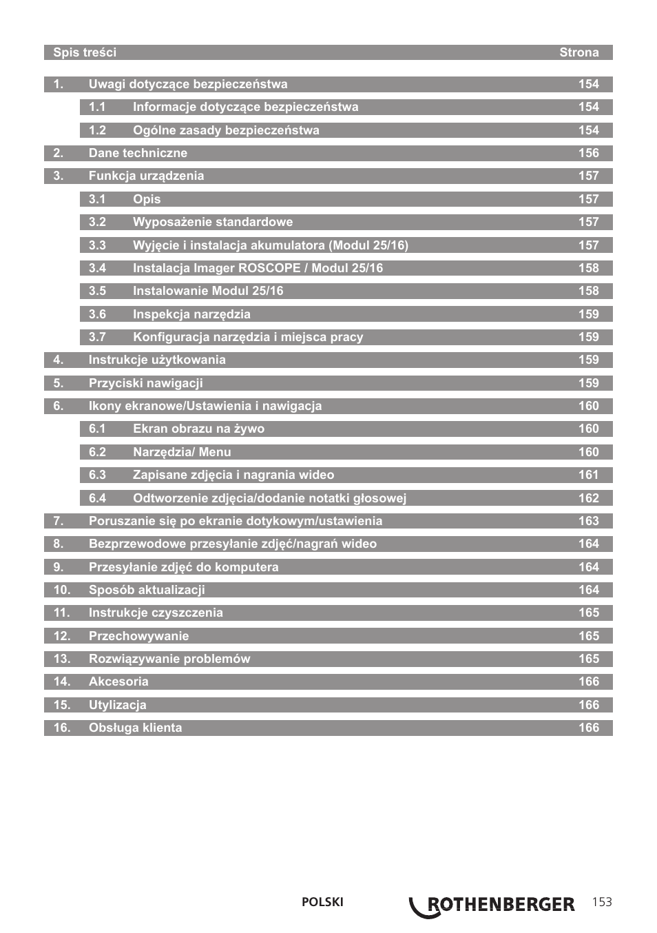 ROTHENBERGER Modul Pipe 25/16 User Manual | Page 155 / 256