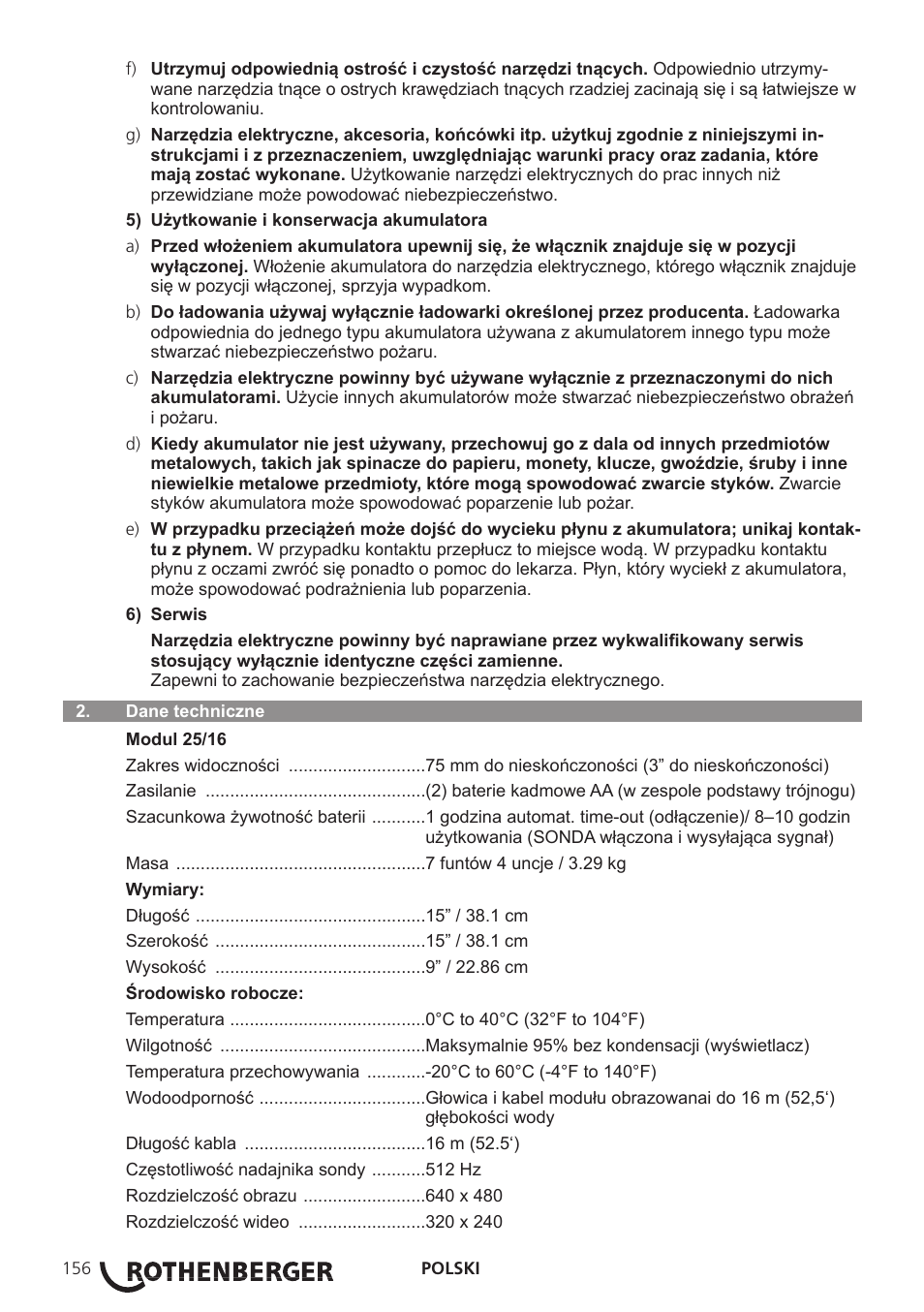 ROTHENBERGER Modul Pipe 25/16 User Manual | Page 158 / 256