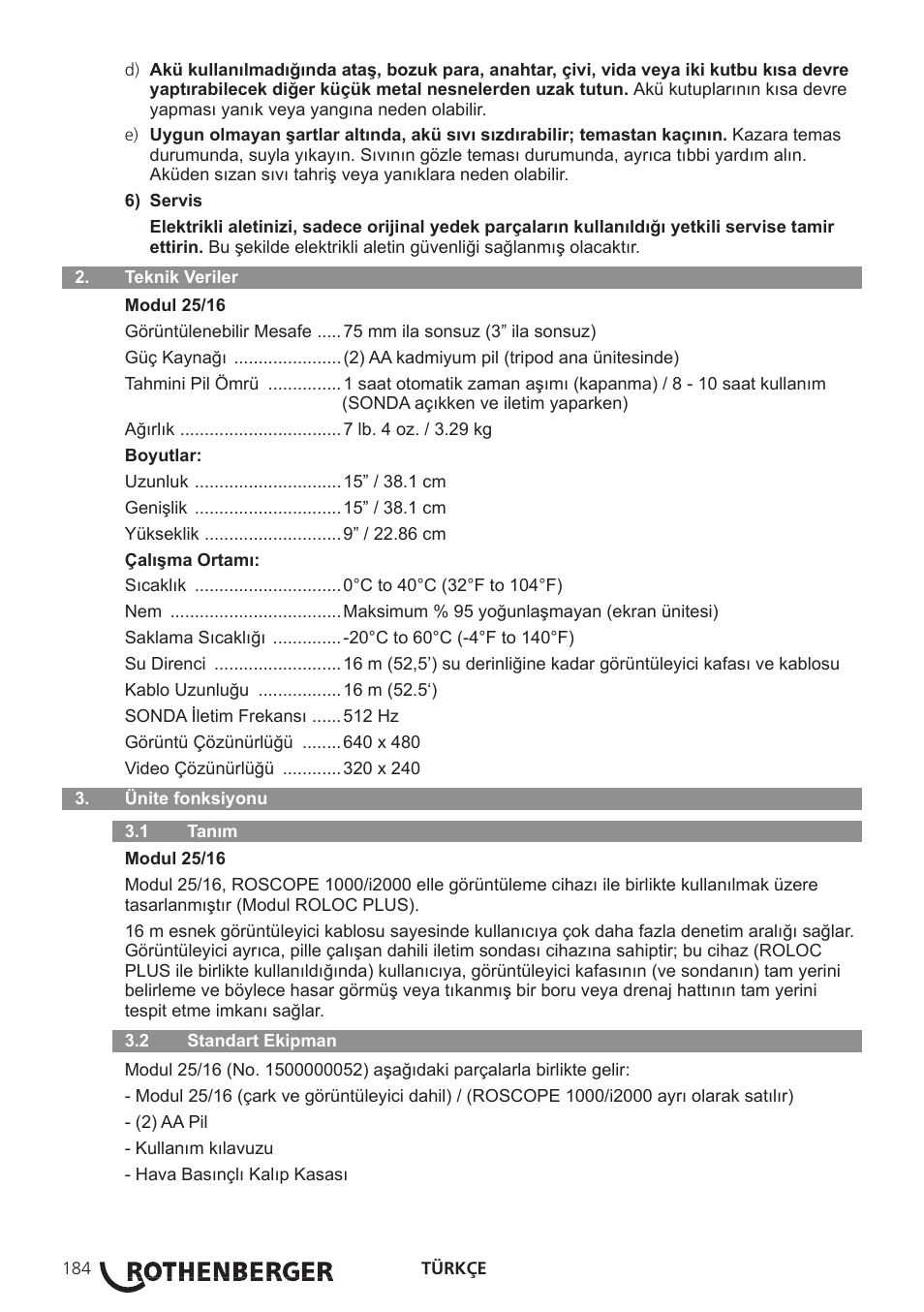 ROTHENBERGER Modul Pipe 25/16 User Manual | Page 186 / 256