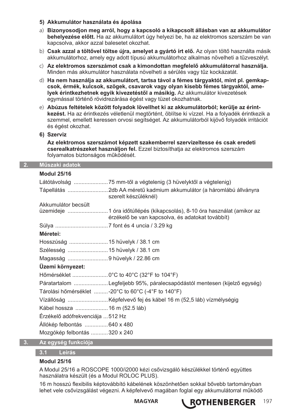 ROTHENBERGER Modul Pipe 25/16 User Manual | Page 199 / 256