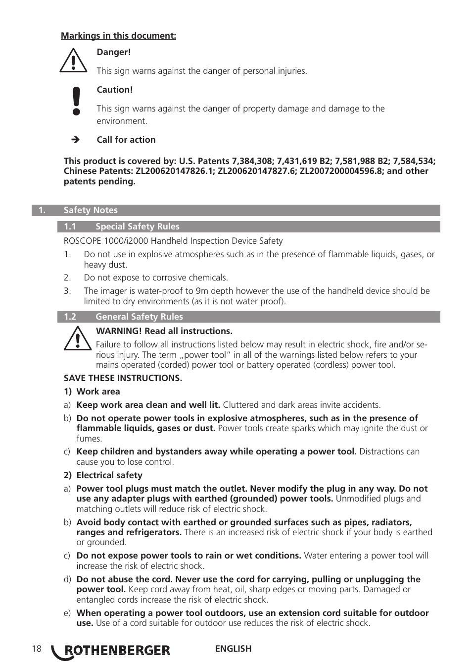 ROTHENBERGER Modul Pipe 25/16 User Manual | Page 20 / 256