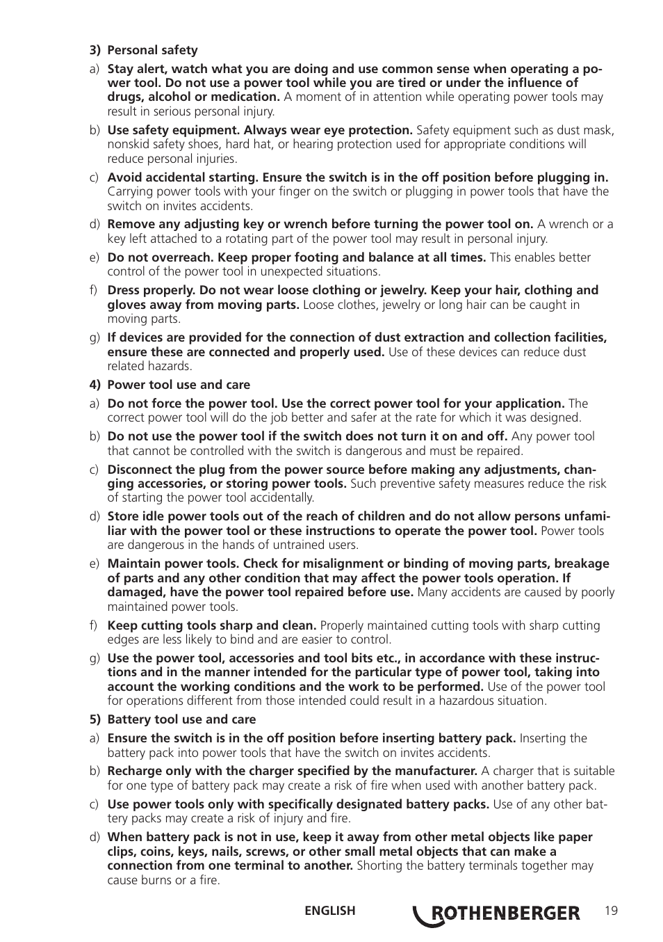 ROTHENBERGER Modul Pipe 25/16 User Manual | Page 21 / 256