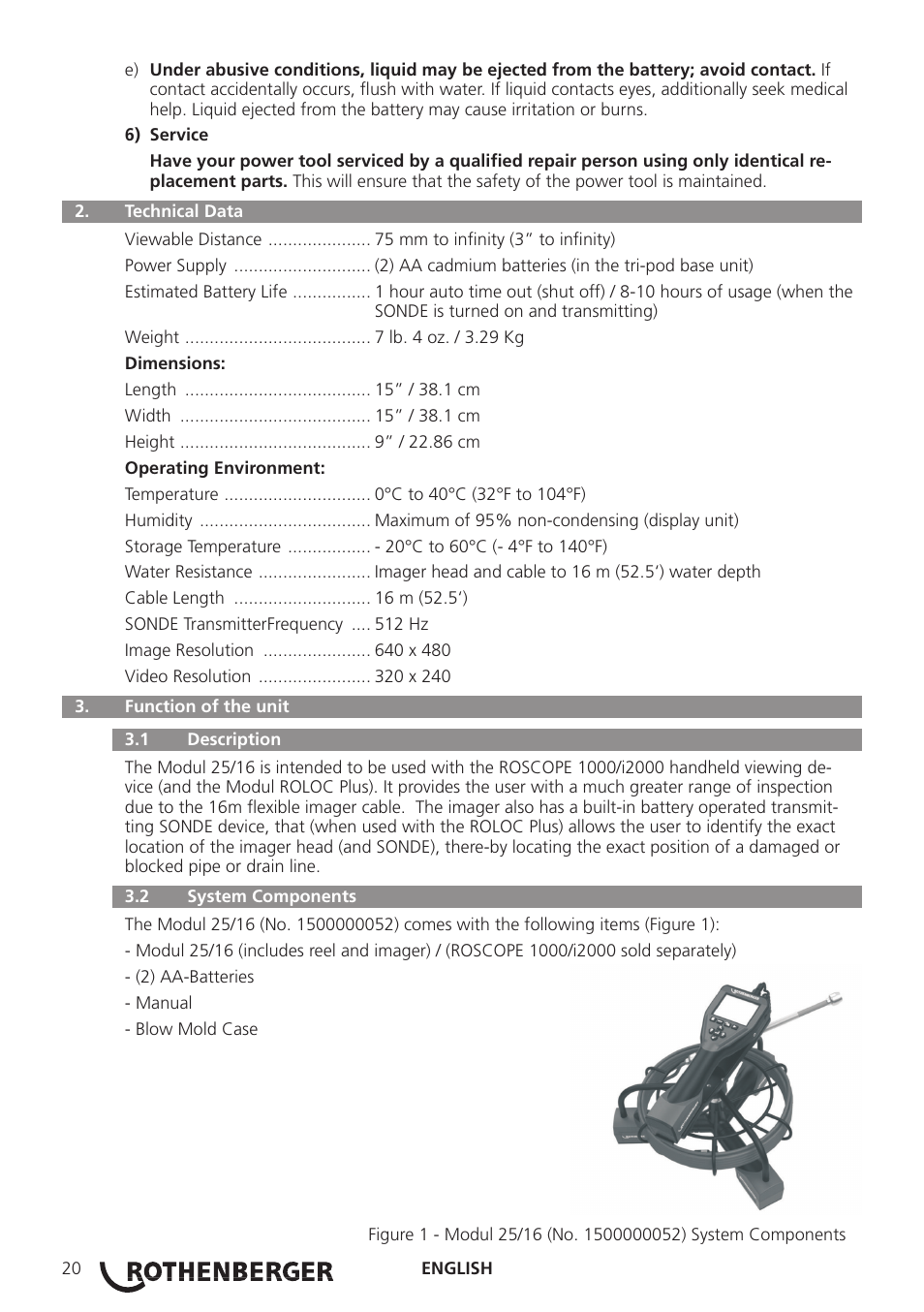 ROTHENBERGER Modul Pipe 25/16 User Manual | Page 22 / 256