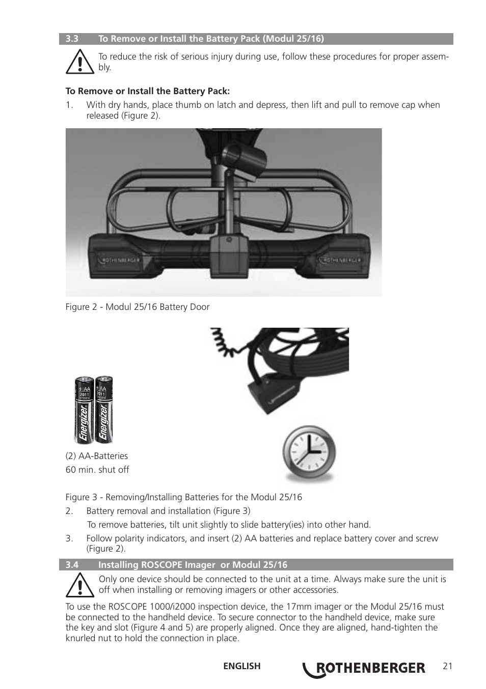 ROTHENBERGER Modul Pipe 25/16 User Manual | Page 23 / 256