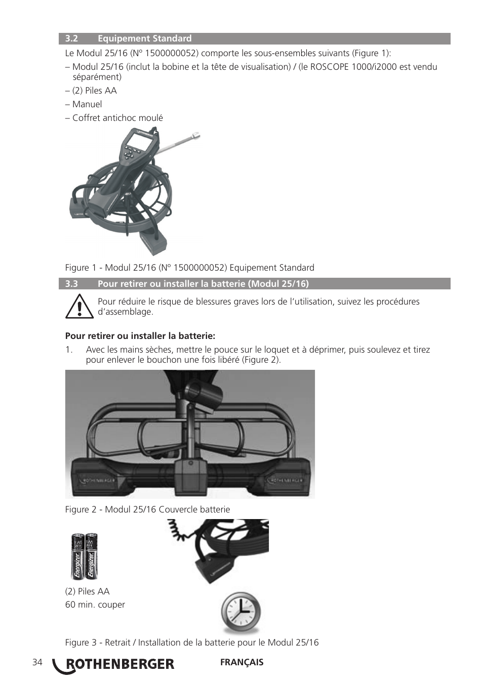 ROTHENBERGER Modul Pipe 25/16 User Manual | Page 36 / 256