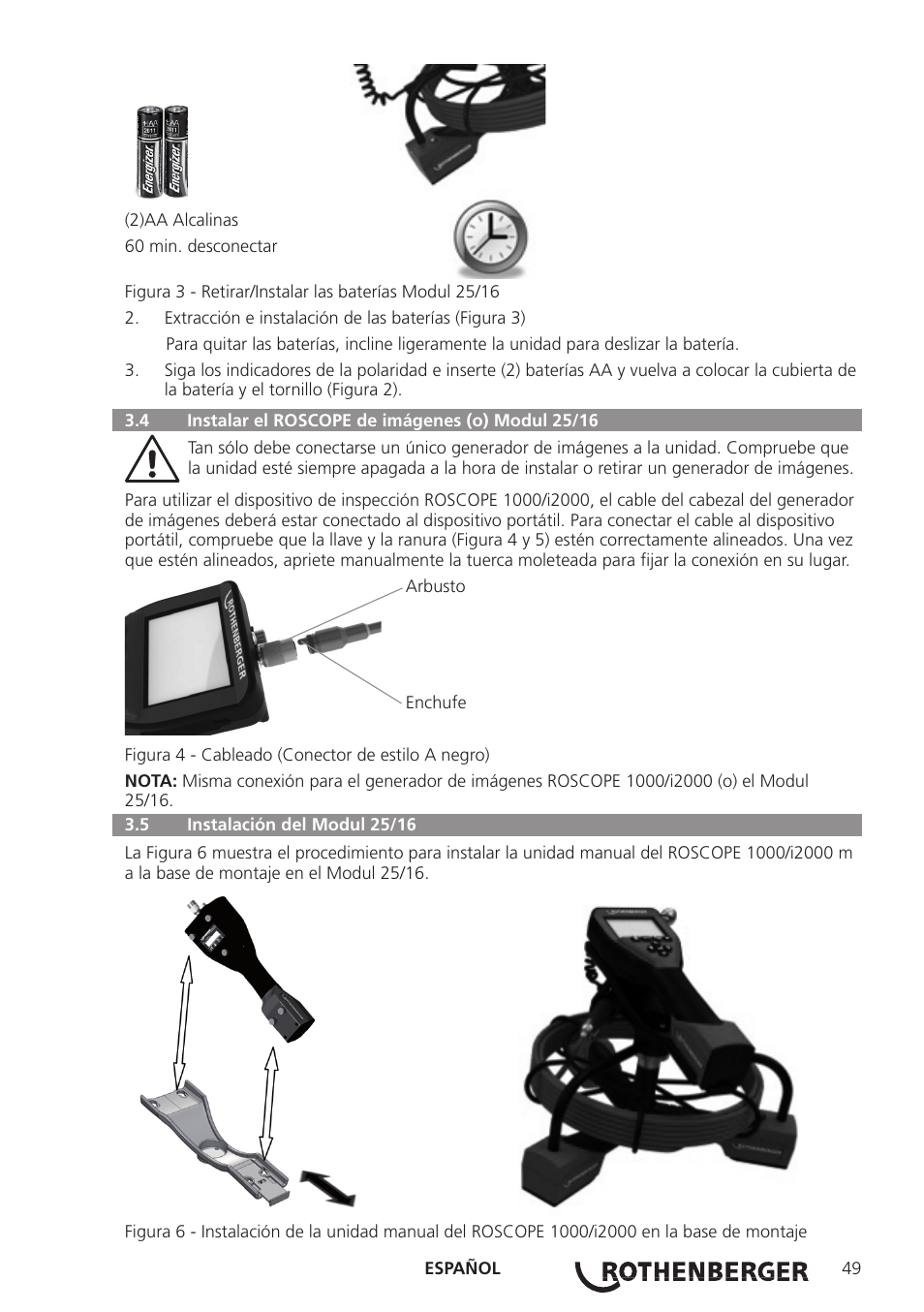 ROTHENBERGER Modul Pipe 25/16 User Manual | Page 51 / 256