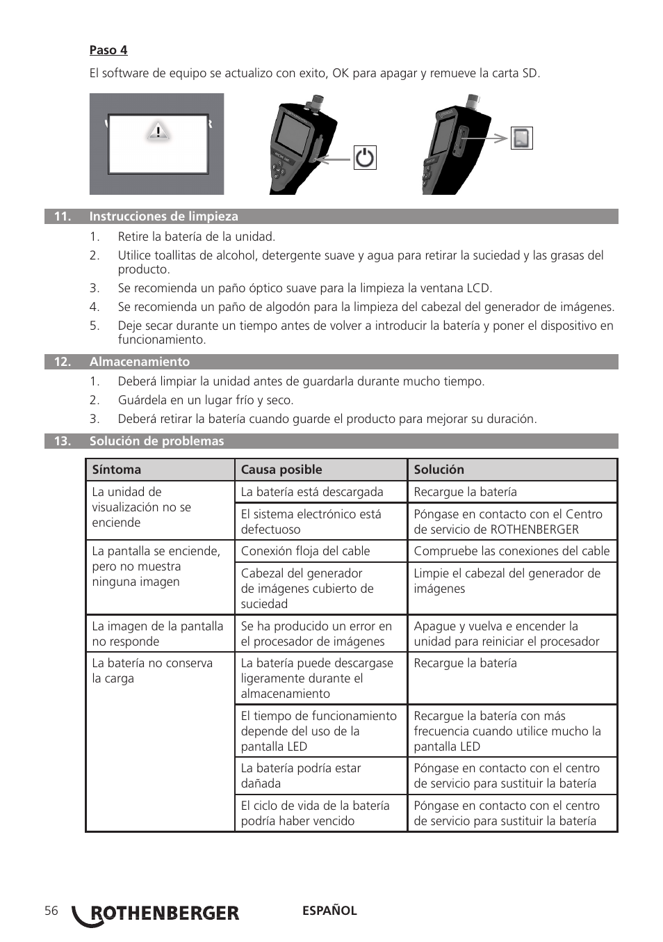 ROTHENBERGER Modul Pipe 25/16 User Manual | Page 58 / 256