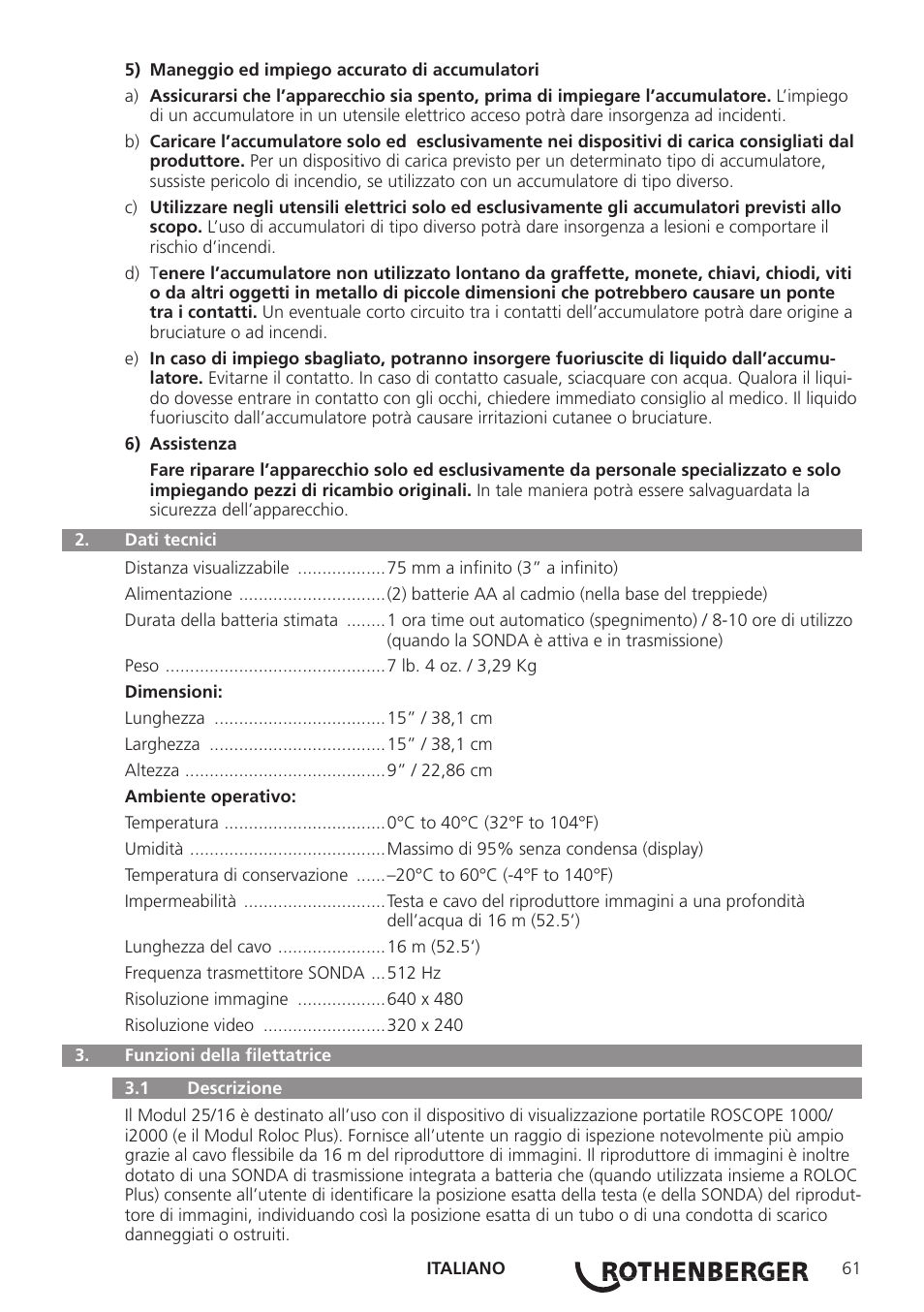 ROTHENBERGER Modul Pipe 25/16 User Manual | Page 63 / 256